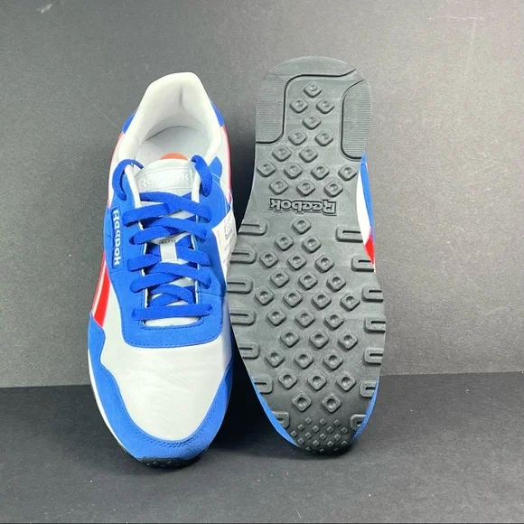 New Reebok Royal Ultra Blue / Red Sneakers - Picture 7 of 13